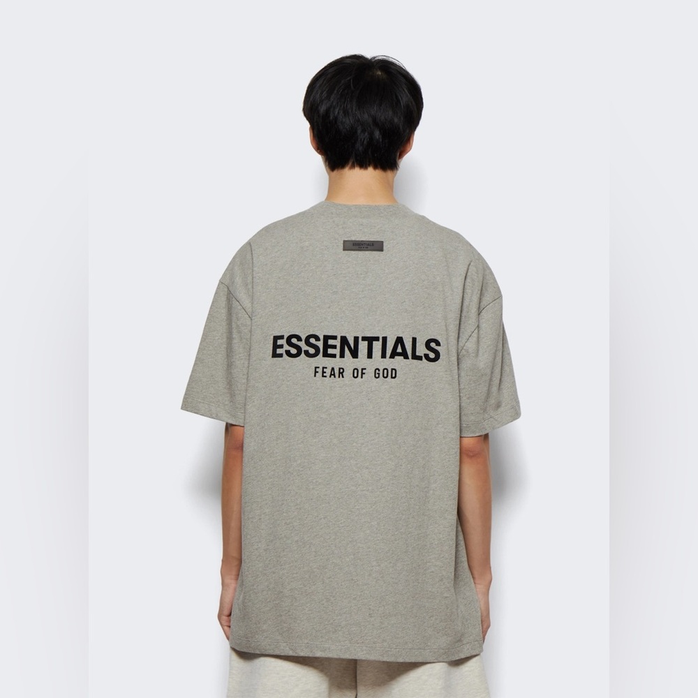 FEAR OF GOD ESSENTIALS SS22 Season Dark Oatmeal L - Picture 4 of 14